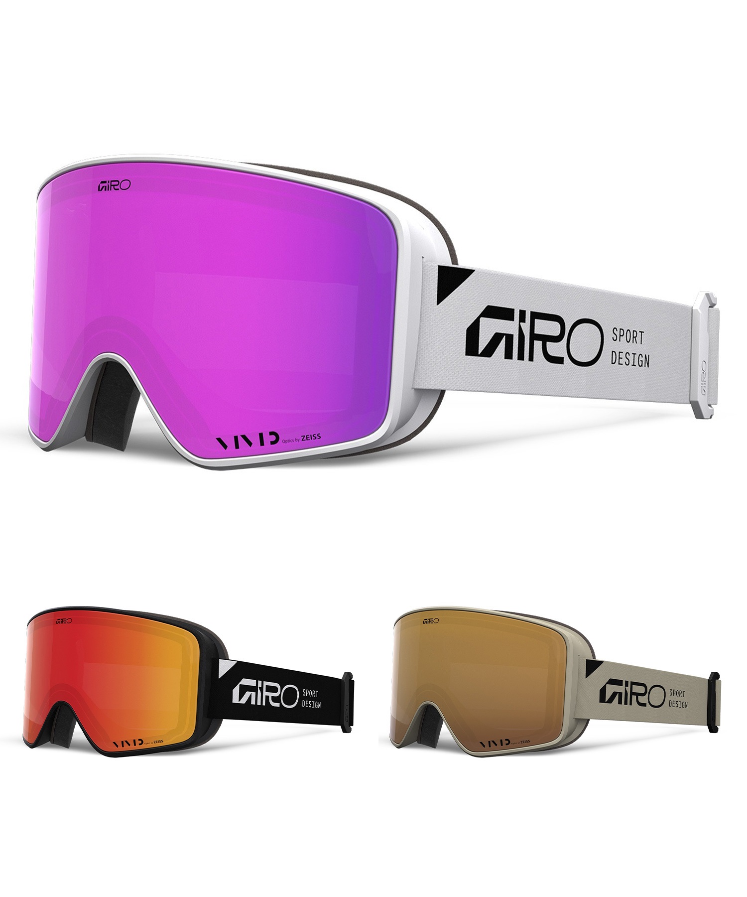 GIRO ジロ METHOD AF スノーボード ゴーグル ユニセックス ムラサキ