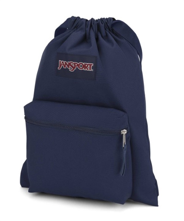 JANSPORT ジャンスポーツ バックパック リュック ナップサック DRAW SACK ドローサック NAVY 14L JS0A83LQ003