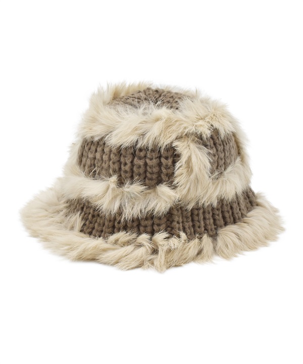 JEWELS ジュエルズ ハット フェイクファー バケットハット WK-002