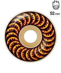 SPITFIRE WHEELS スピットファイヤー スケートボード ウィール CLASSIC F4 52mm 99A FLAME CLASSIC ムラサキスポーツ(WHT-52mm)