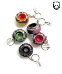 SPITFIRE スピットファイヤー スケートボード ウィール キーホルダー KEY CHAIN WHEEL COLOR ムラサキスポーツ(アソート-ONE)