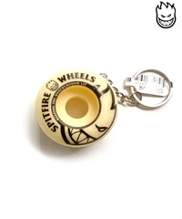 SPITFIRE スピットファイヤー スケートボード ウィール キーホルダー KEY CHAIN WHEEL NATURAL(NAT-ONE)