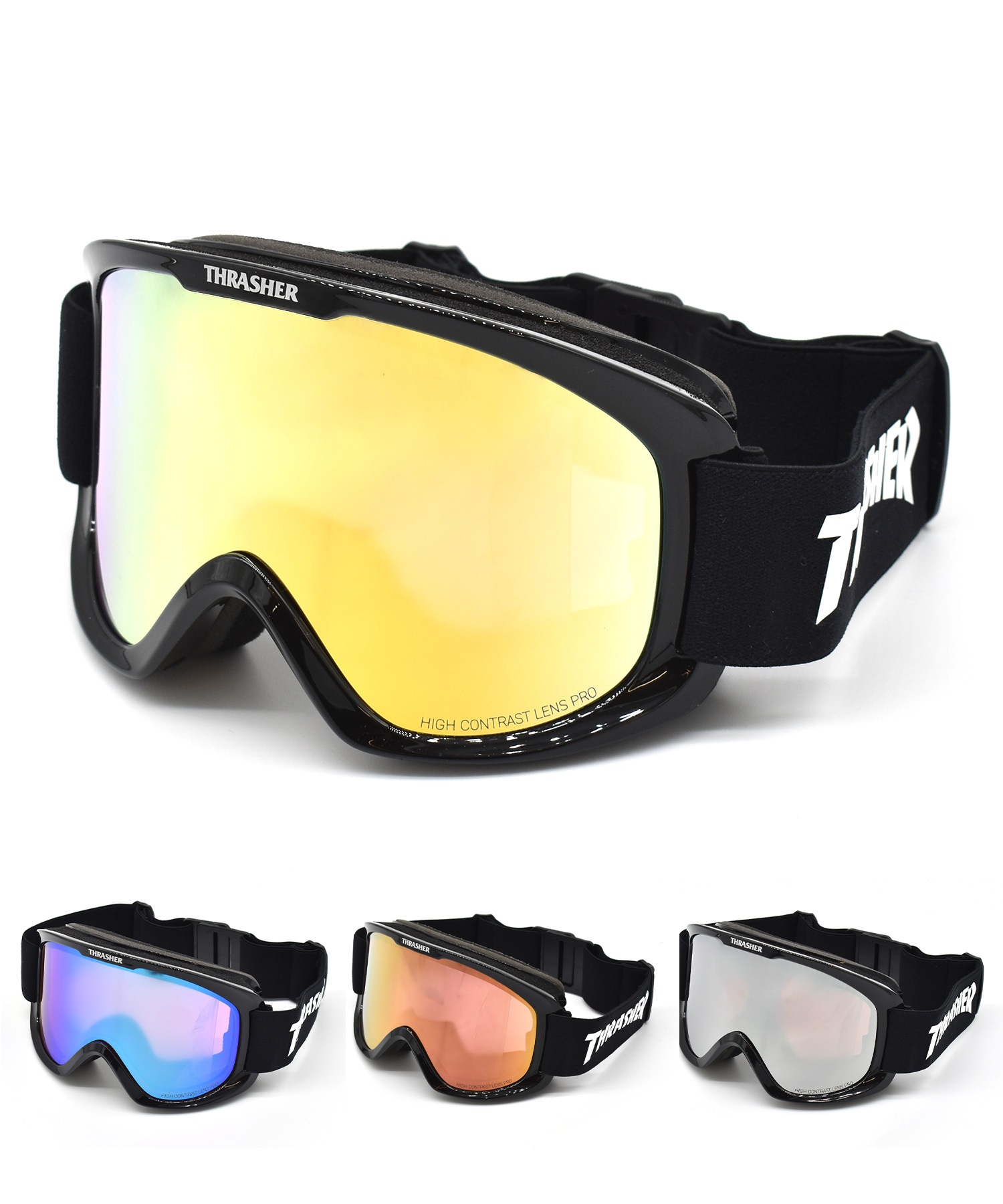 THRASHER スラッシャー BLAST スノーボード ゴーグル ユニセックス
