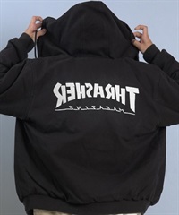 THRASHER スラッシャー ジャケット メンズ バックプリント フルジップ