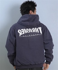 THRASHER スラッシャー ジャケット メンズ バックプリント フルジップ