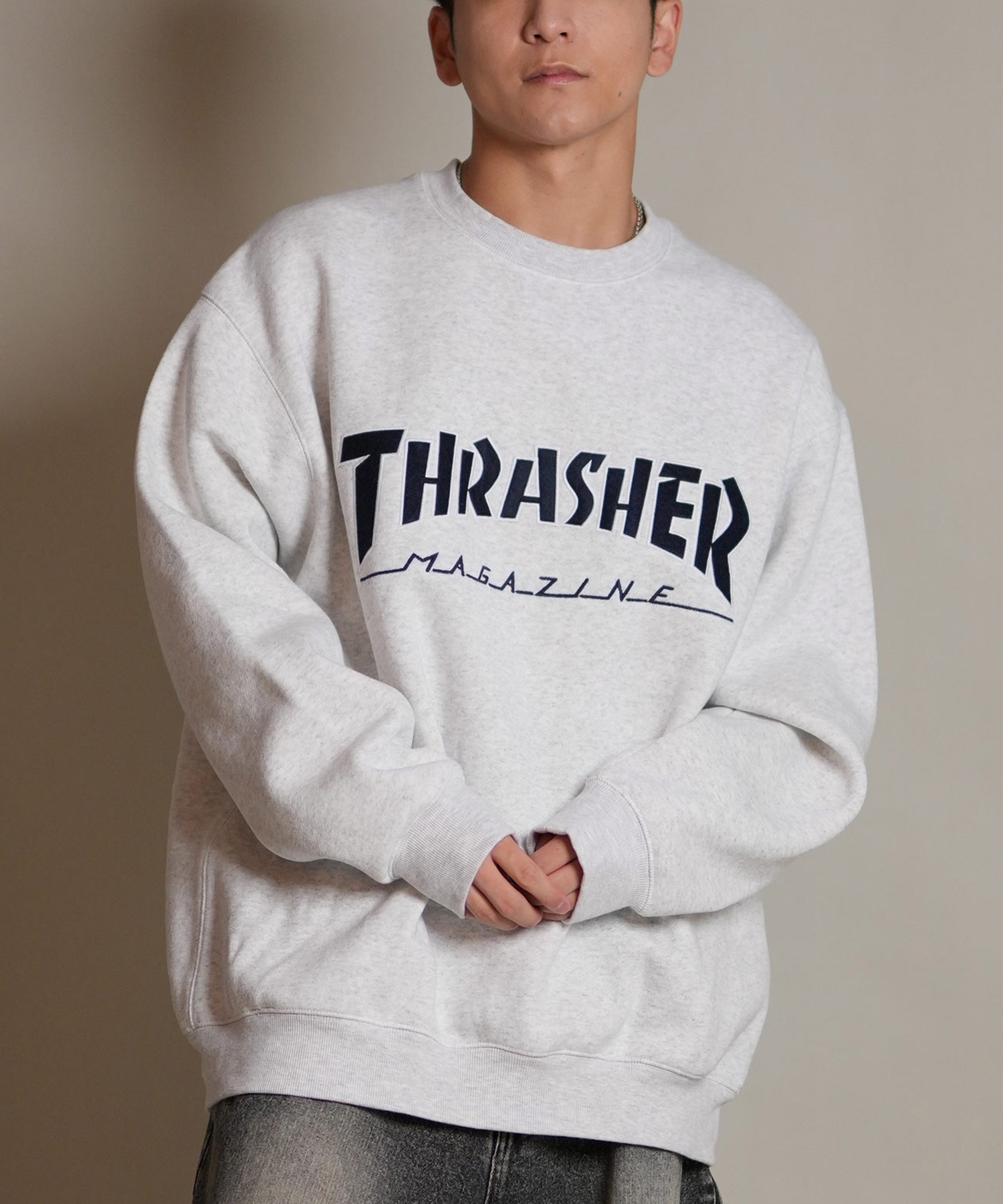 THRASHER スラッシャー トレーナー スウェット メンズ クルーネック