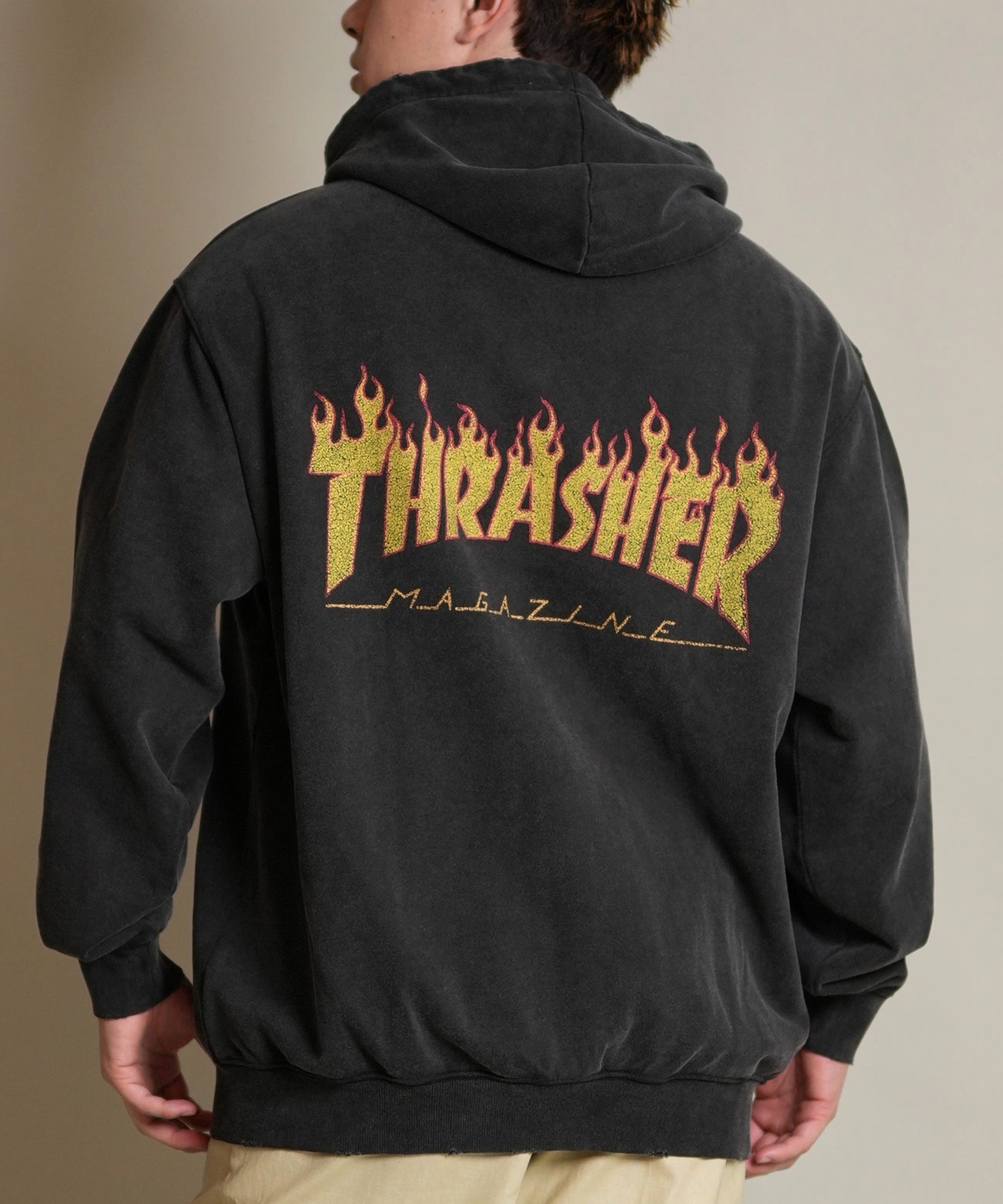 THRASHER スラッシャー ジップアップ パーカー メンズ スウェット