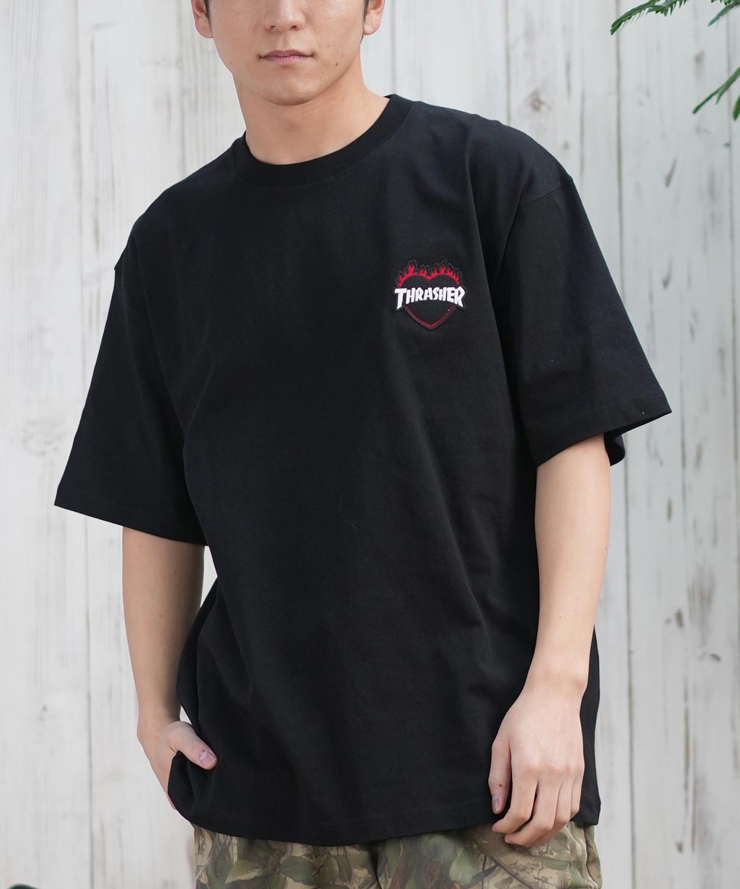 M thrasher スラッシャー tシャツ THRASHER / スラッシャー 別注 プリントTシャツ｜JOURNAL