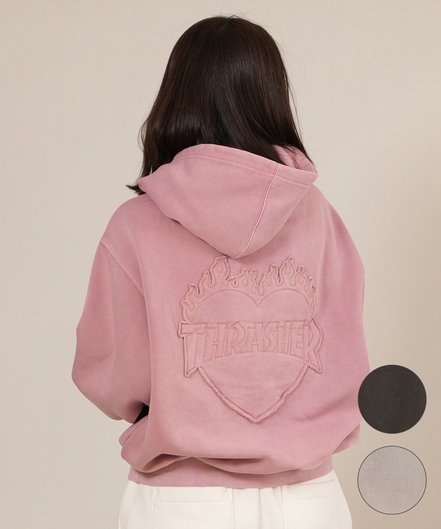 THRASHER スラッシャー プルオーバー パーカー レディース スウェット