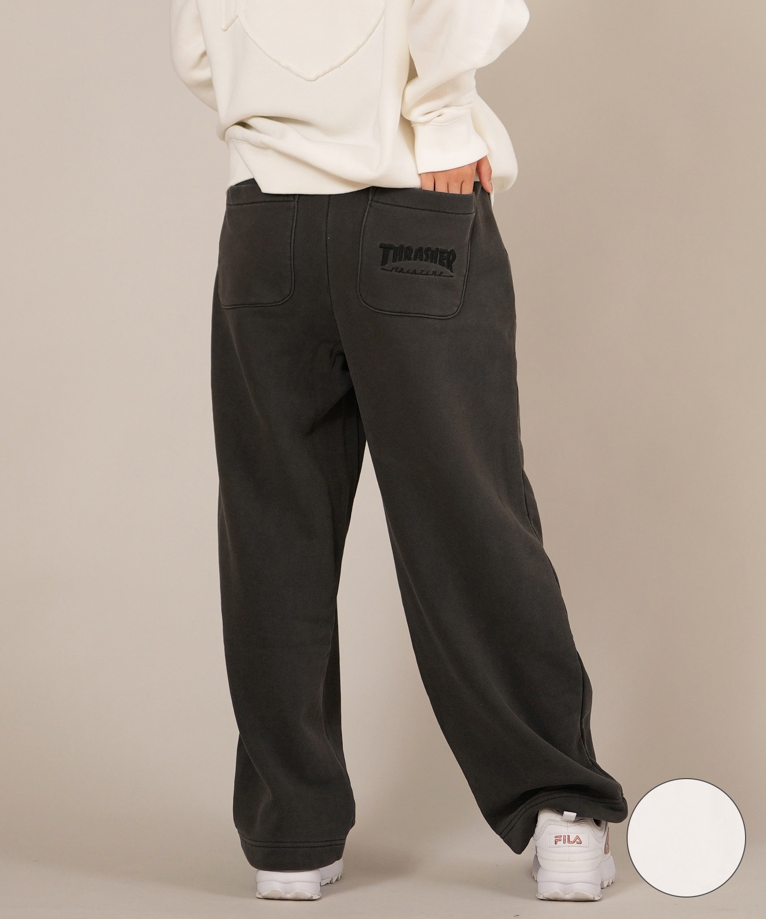 THRASHER スラッシャー ロングパンツ スウェットパンツ レディース