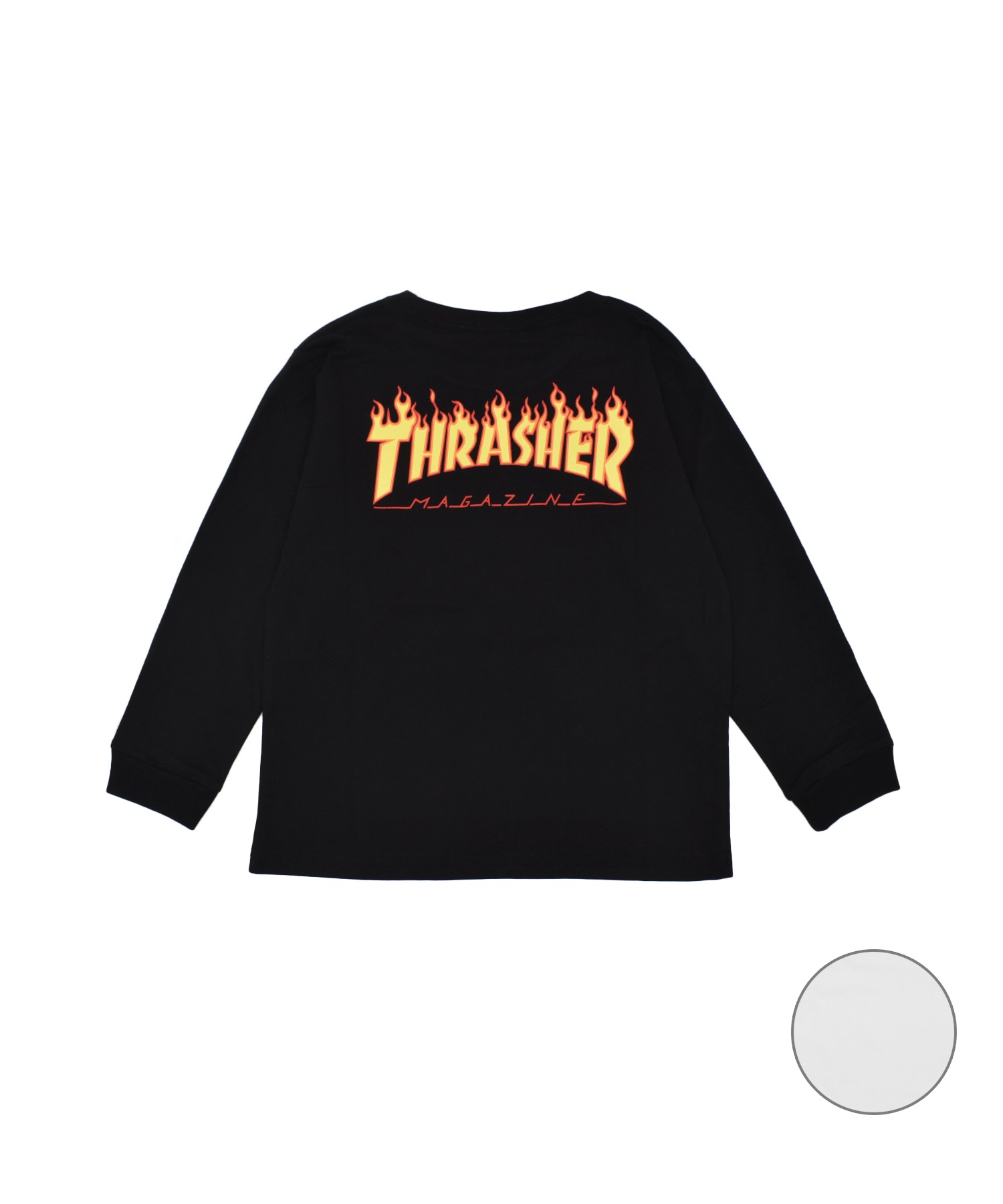 THRASHER スラッシャー 長袖 Tシャツ ロンT キッズ ジュニア 子供