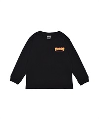 THRASHER スラッシャー 長袖 Tシャツ ロンT キッズ ジュニア 子供