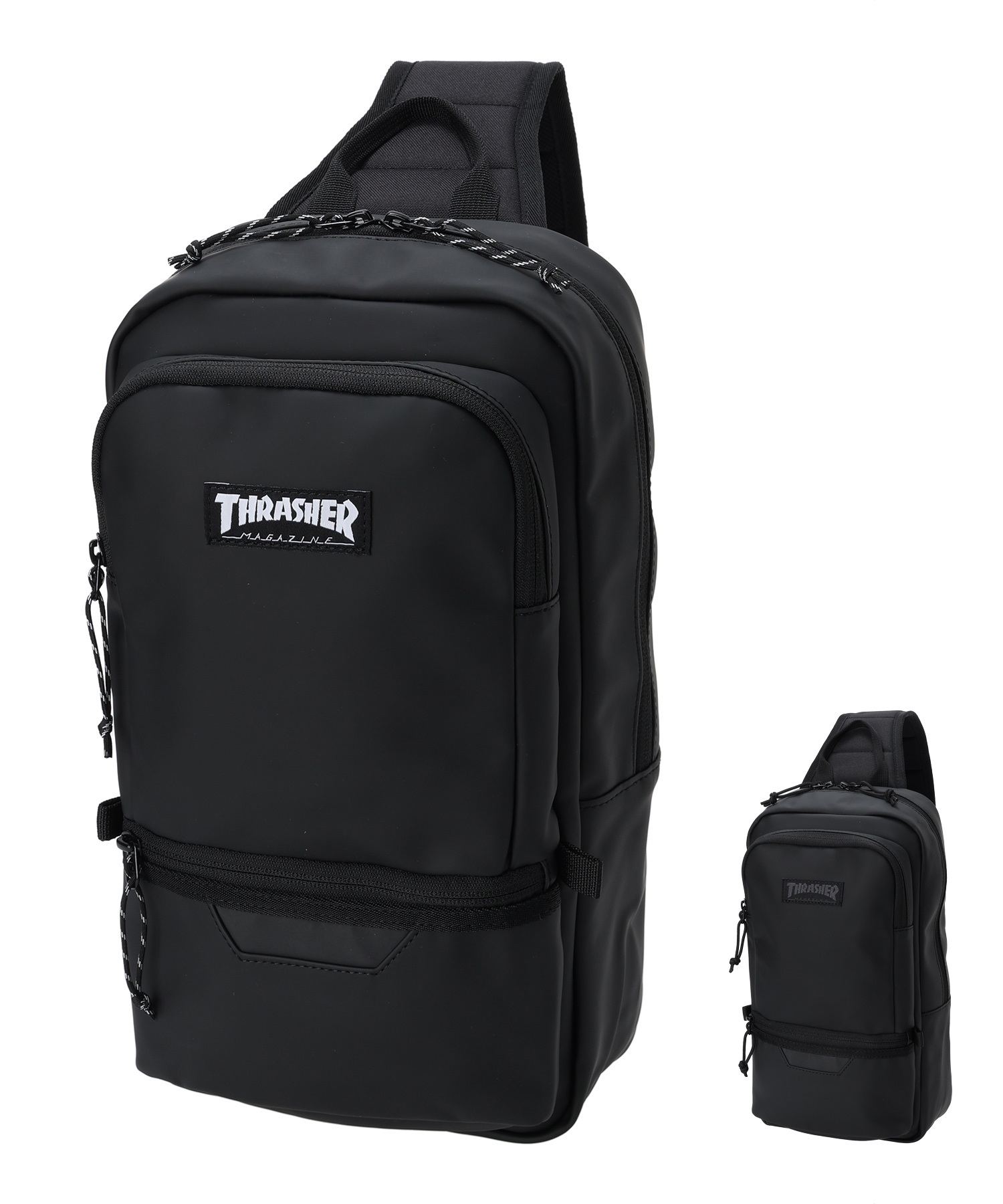 31）TREASURE BOX◆Thrash/Speed/Power L THRASHER/スラッシャー Sling Bag ショルダーバッグ THR-324