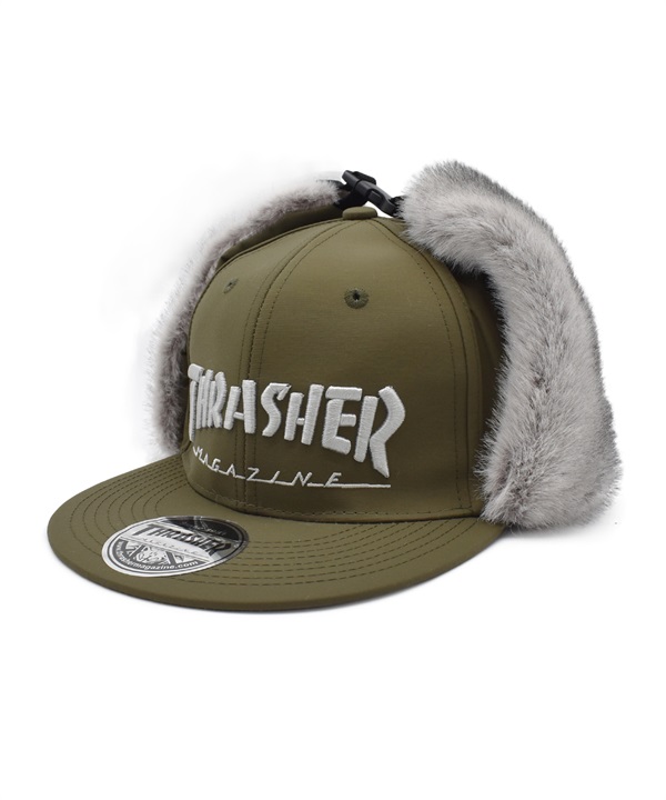 THRASHER スラッシャー キャップ フライトキャップ パイロットキャップ 撥水 25TH-C50