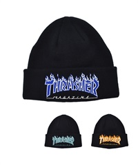 THRASHER スラッシャー ニット帽 ビーニー ニットキャップ FLAME LOGO