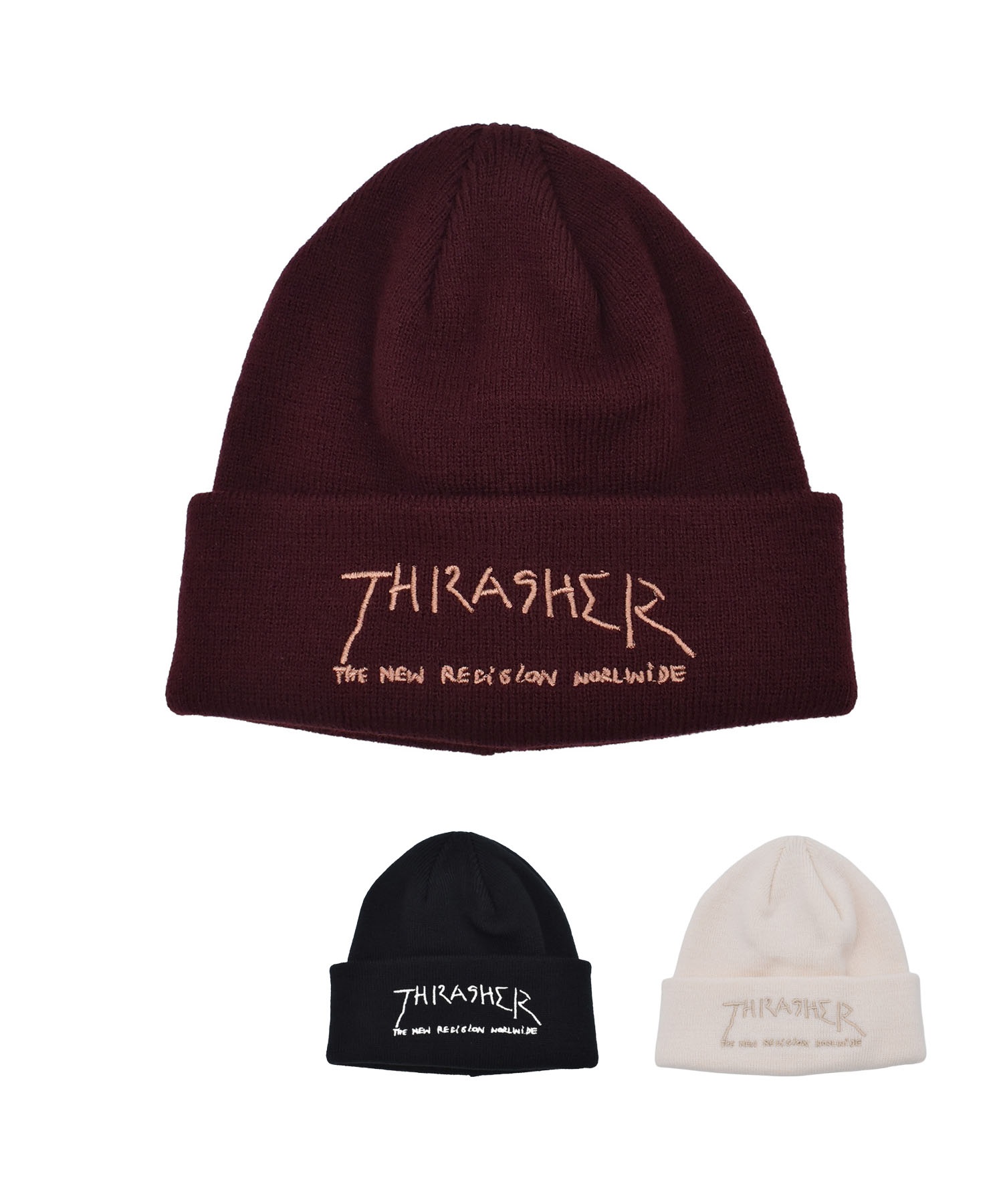 THRASHER スラッシャー ニット帽 ビーニー ニットキャップ GONZ LOGO