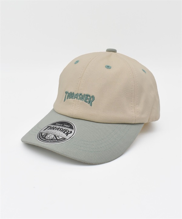 THRASHER スラッシャー キャップ 帽子 キッズ ジュニア 子供 ロゴ シンプル 25TH-C07K