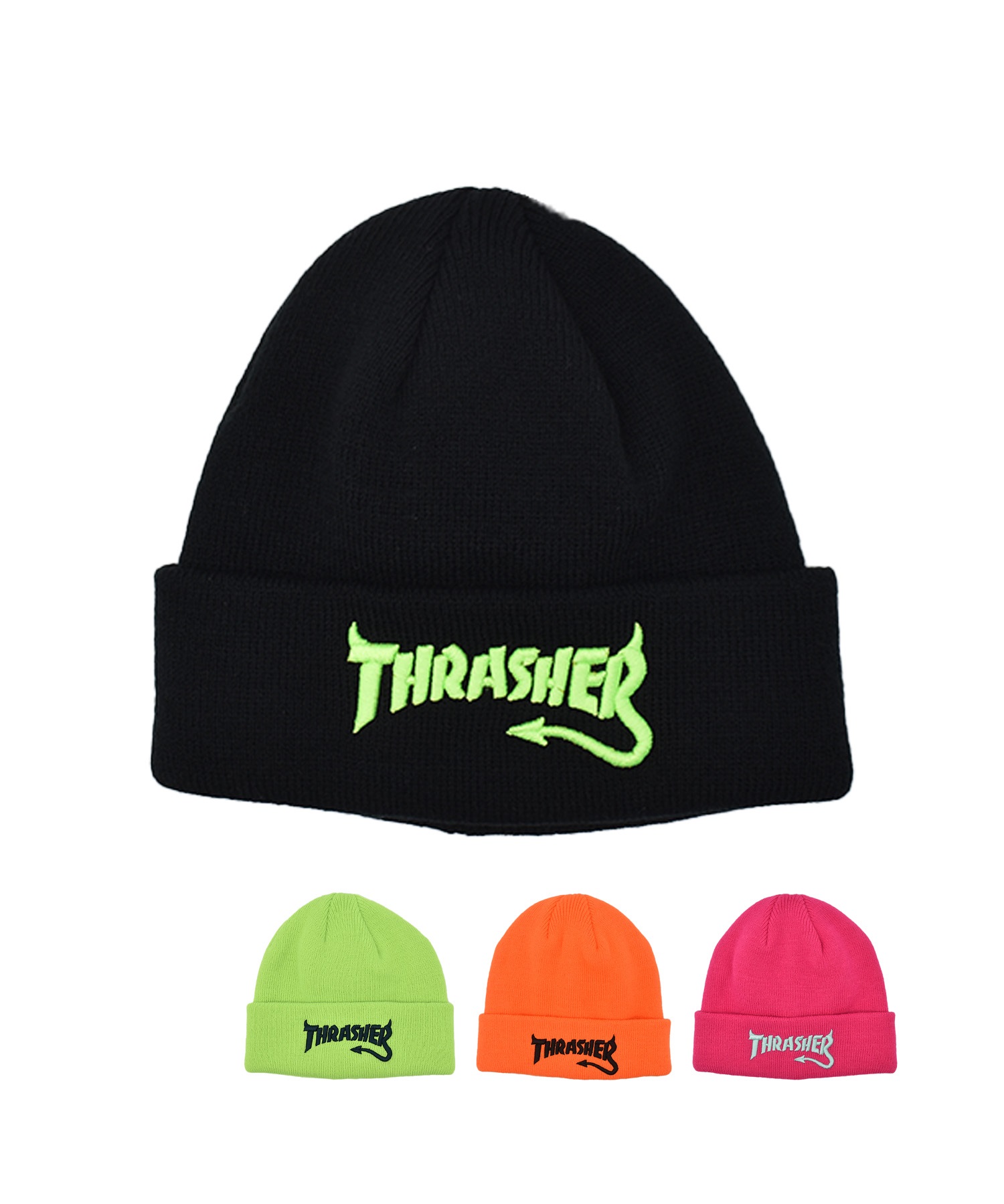 THRASHER スラッシャー ニット帽 ビーニー ニットキャップ キッズ 子供