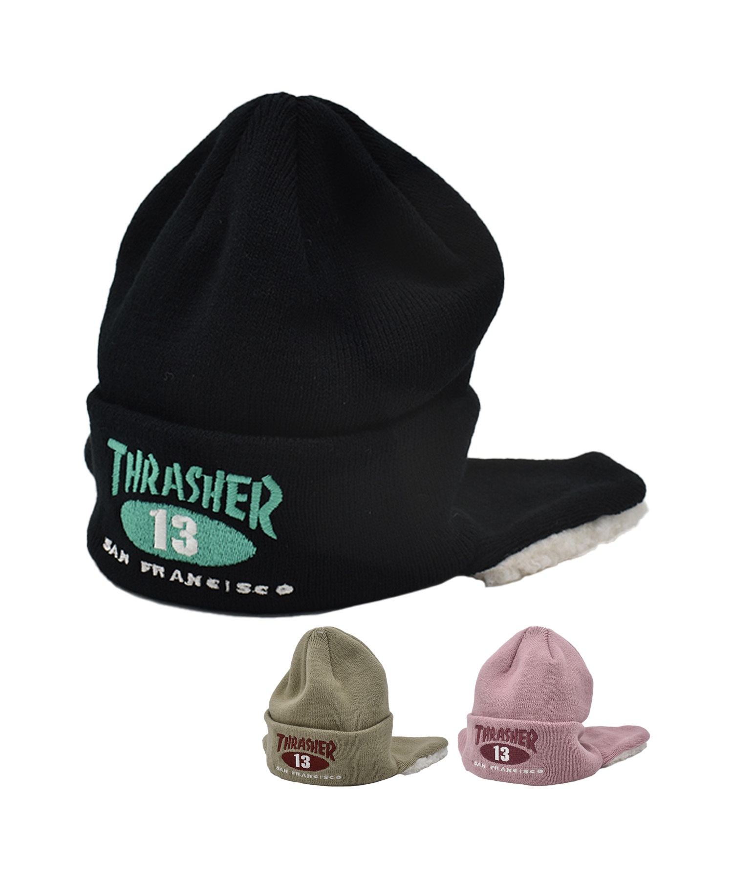 THRASHER スラッシャー ニット帽 ビーニー ニットキャップ キッズ 子供