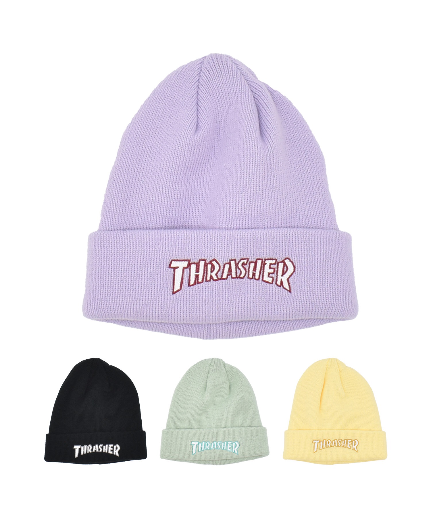 THRASHER スラッシャー ビーニー ニットキャップ ニット帽 帽子 キッズ