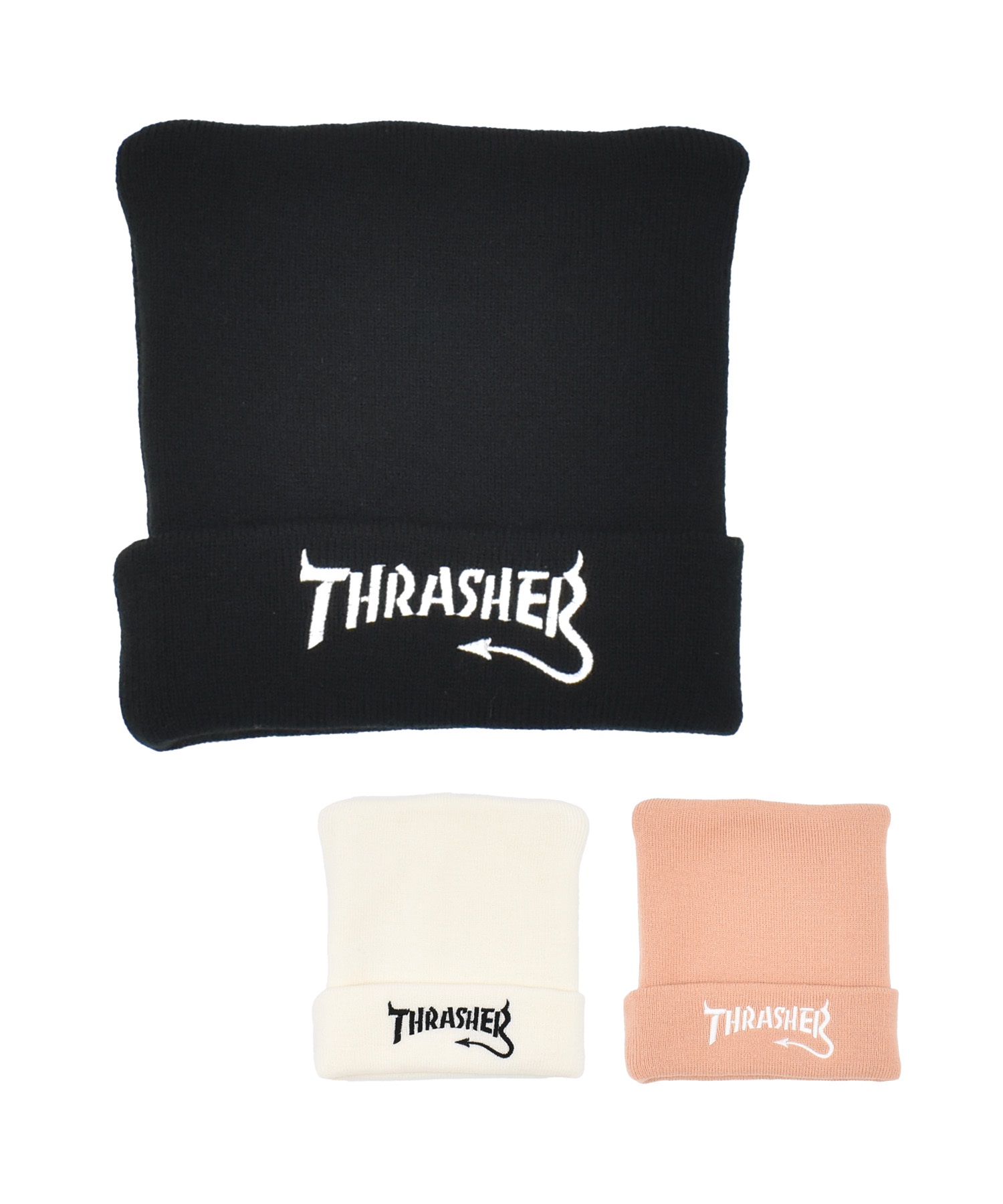 THRASHER スラッシャー ビーニー ニットキャップ ニット帽 帽子 キッズ