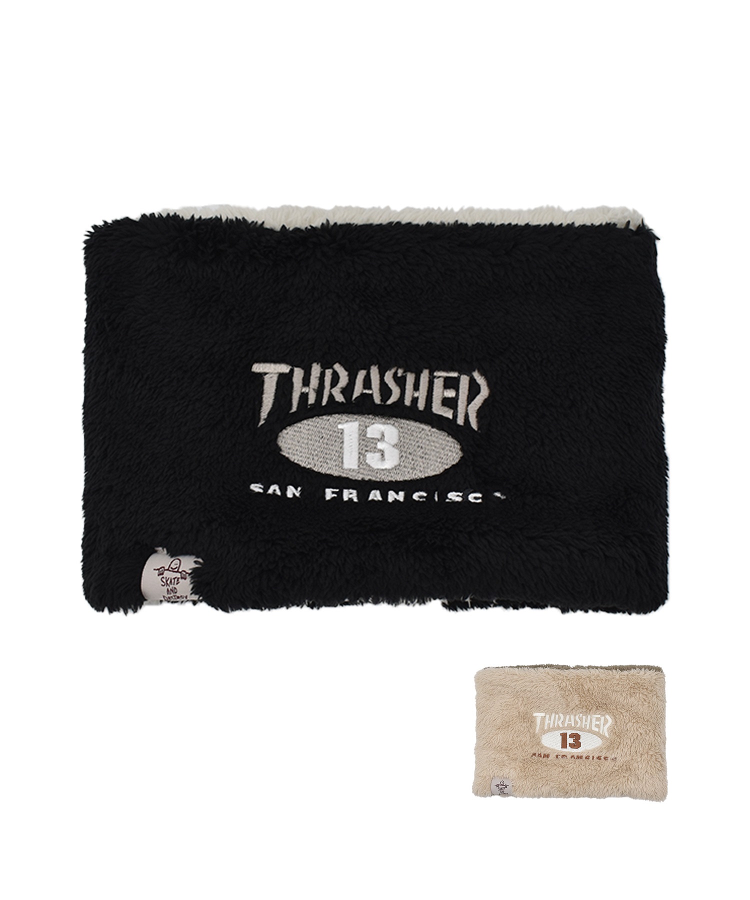 THRASHER スラッシャー ネックウォーマー キッズ 子供 リバーシブル