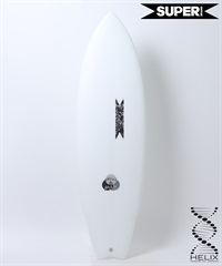 SUPER BRAND スーパーブランド シリアルミックスヘリックス ショートボード サーフボード(CLR-5.05ft)