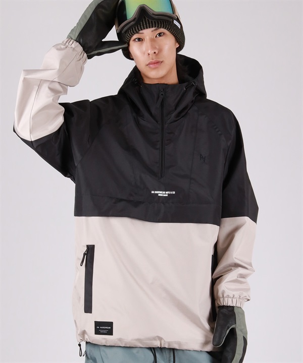 【早期購入/店頭受取対象外】AA HARDWEAR ダブルエー ハードウェア スノーボード ウェア ジャケット ユニセックス TEAM ANORAK JACKET 25-26モデル MM D4