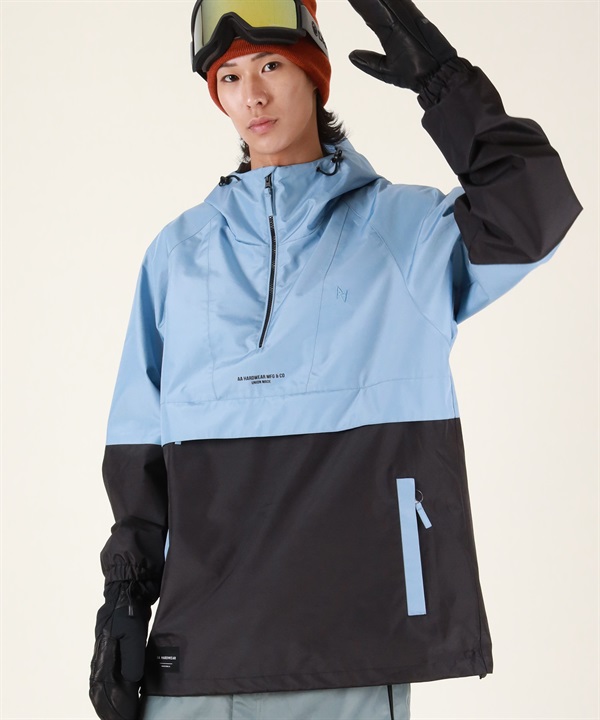 【早期購入/店頭受取対象外】AA HARDWEAR ダブルエー ハードウェア スノーボード ウェア ジャケット ユニセックス TEAM ANORAK JACKET 25-26モデル MM D4
