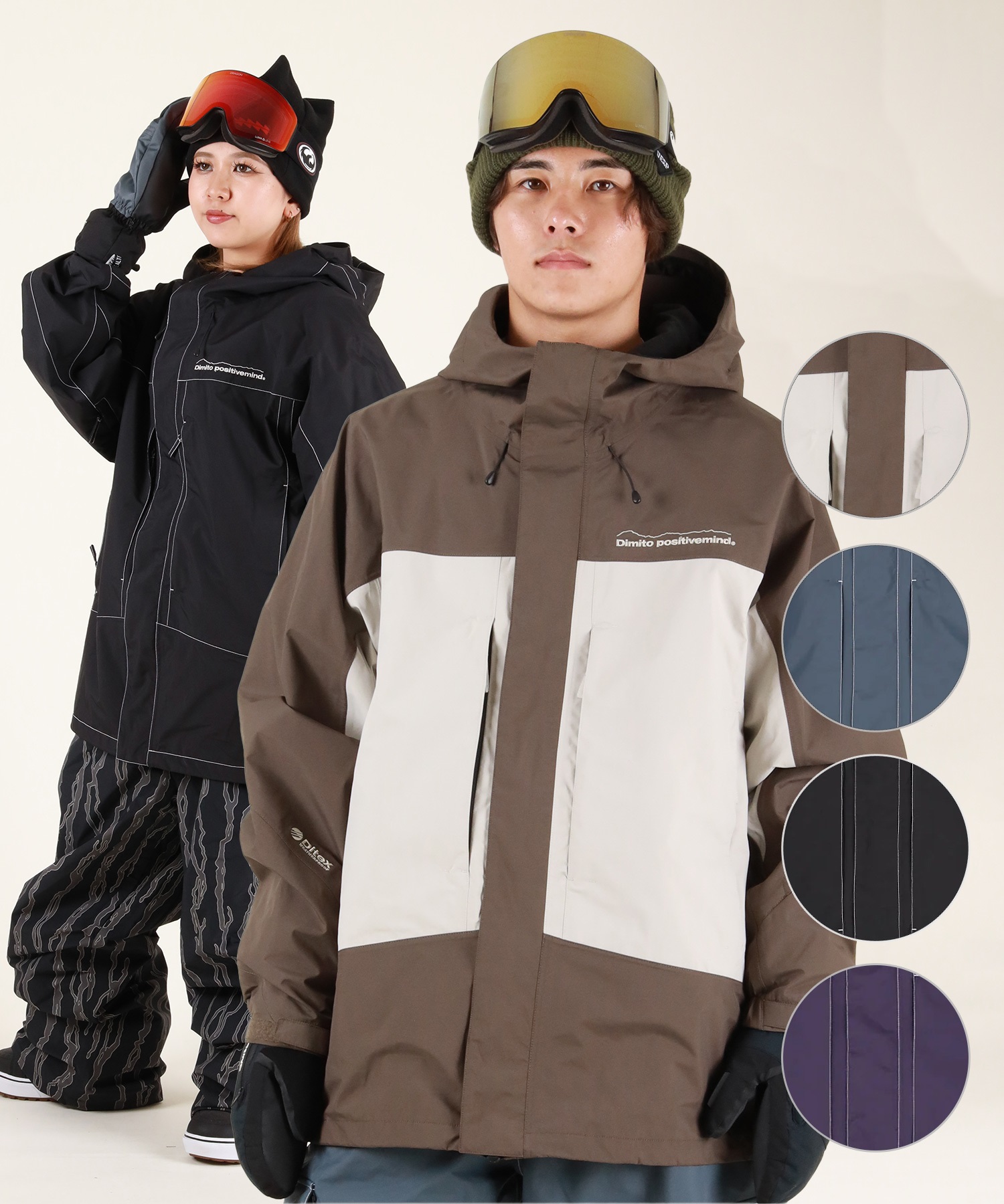 DIMITO ディミト スノーボード ウェア ジャケット ユニセックス WORKS