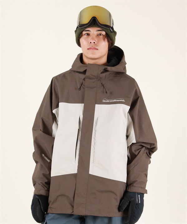 【早期購入/店頭受取対象外】DIMITO ディミト スノーボード ウェア ジャケット ユニセックス WORKS LINE JACKET ムラサキスポーツ 25-26モデル MM J3