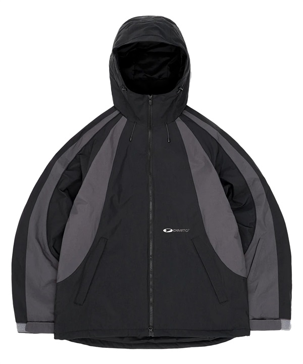 【早期購入/店頭受取対象外】DIMITO ディミト スノーボード ウェア ジャケット ユニセックス WAVE PADDED JACKET ムラサキスポーツ 25-26モデル MM J3