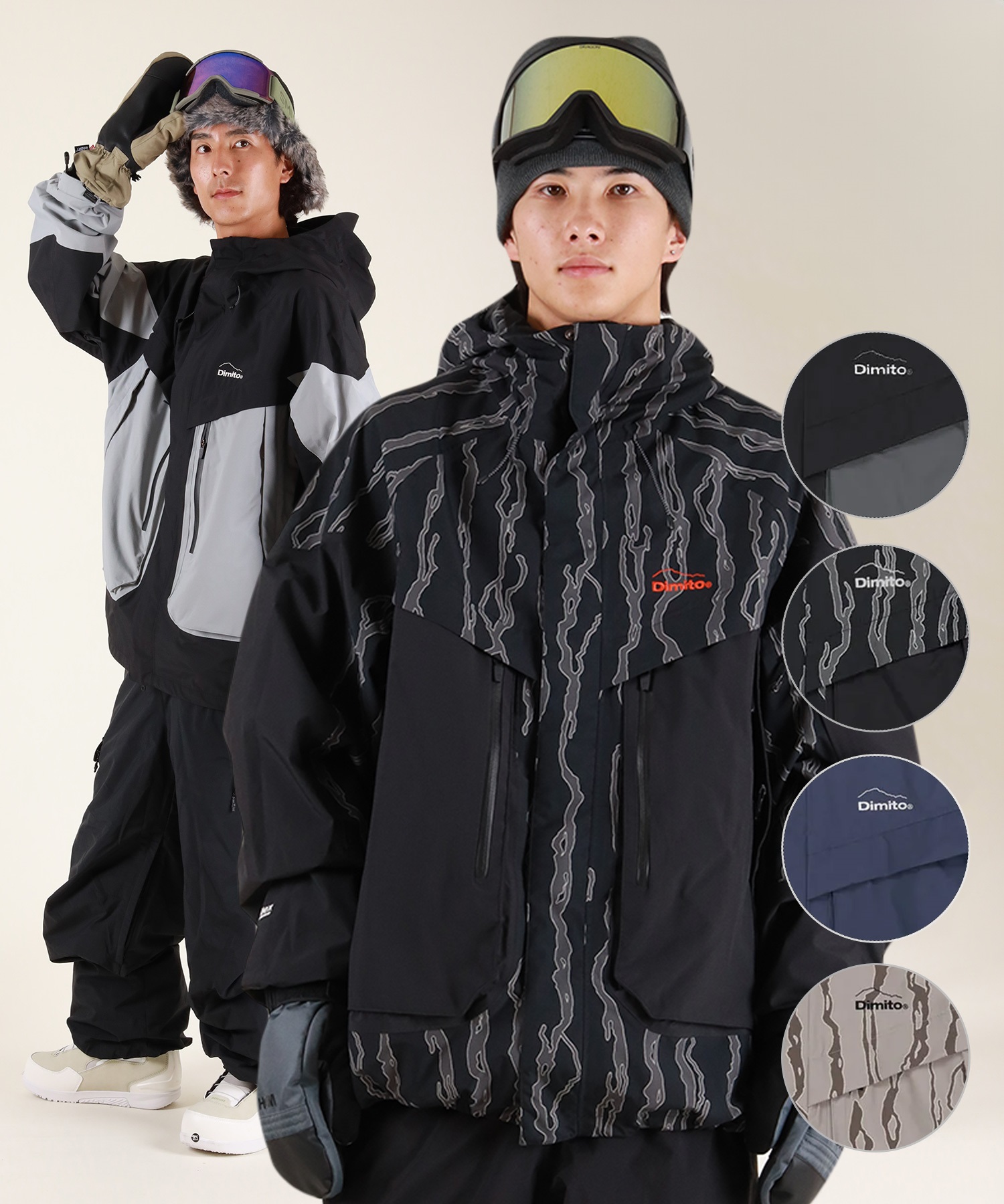 DIMITO ディミト スノーボード ウェア ジャケット ユニセックス 25
