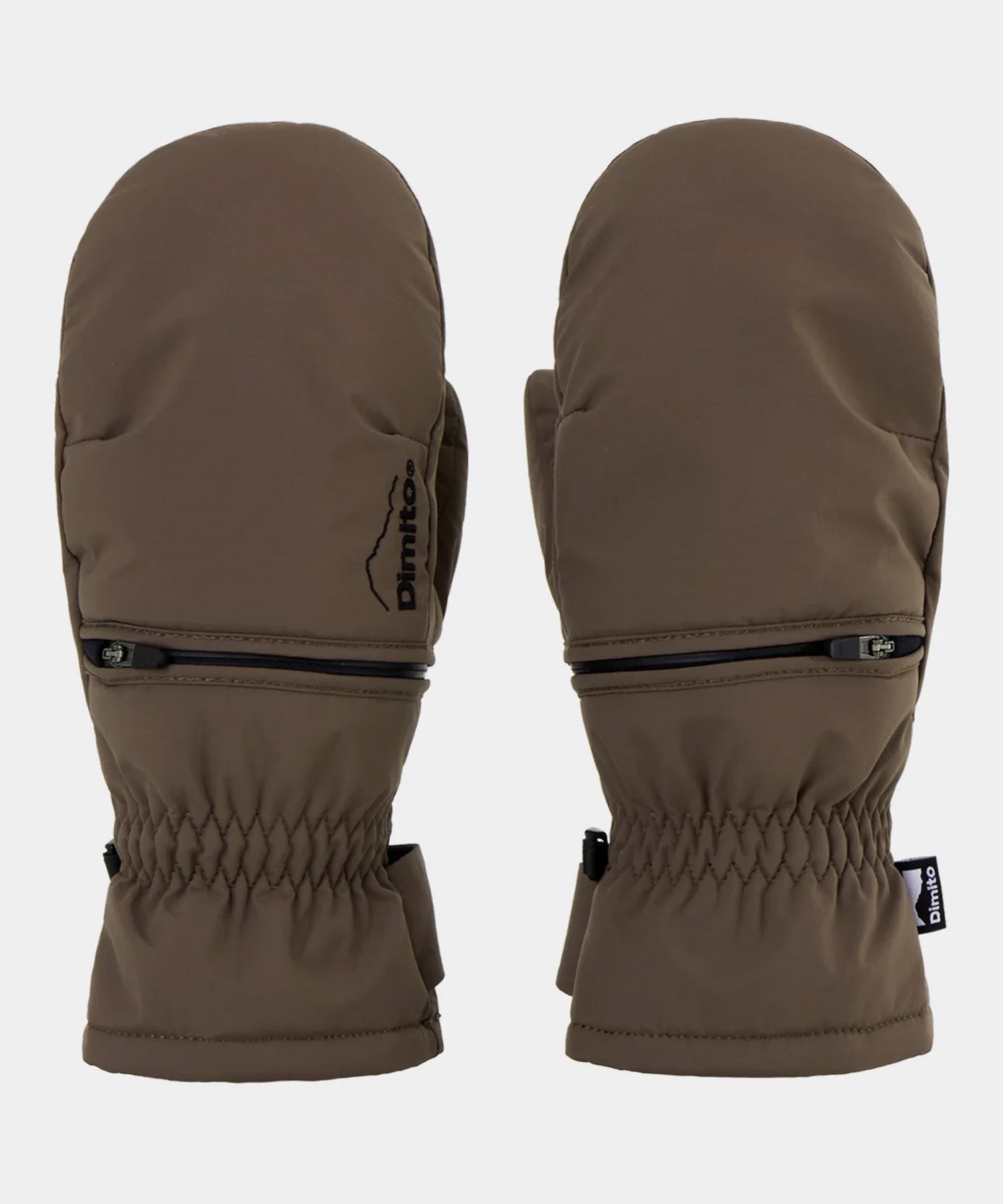 DIMITO ディミト 25 EASY OPEN MITTEN スノーボード グローブ ユニセックス ムラサキスポーツ 25-26モデル(DKBRN-S)