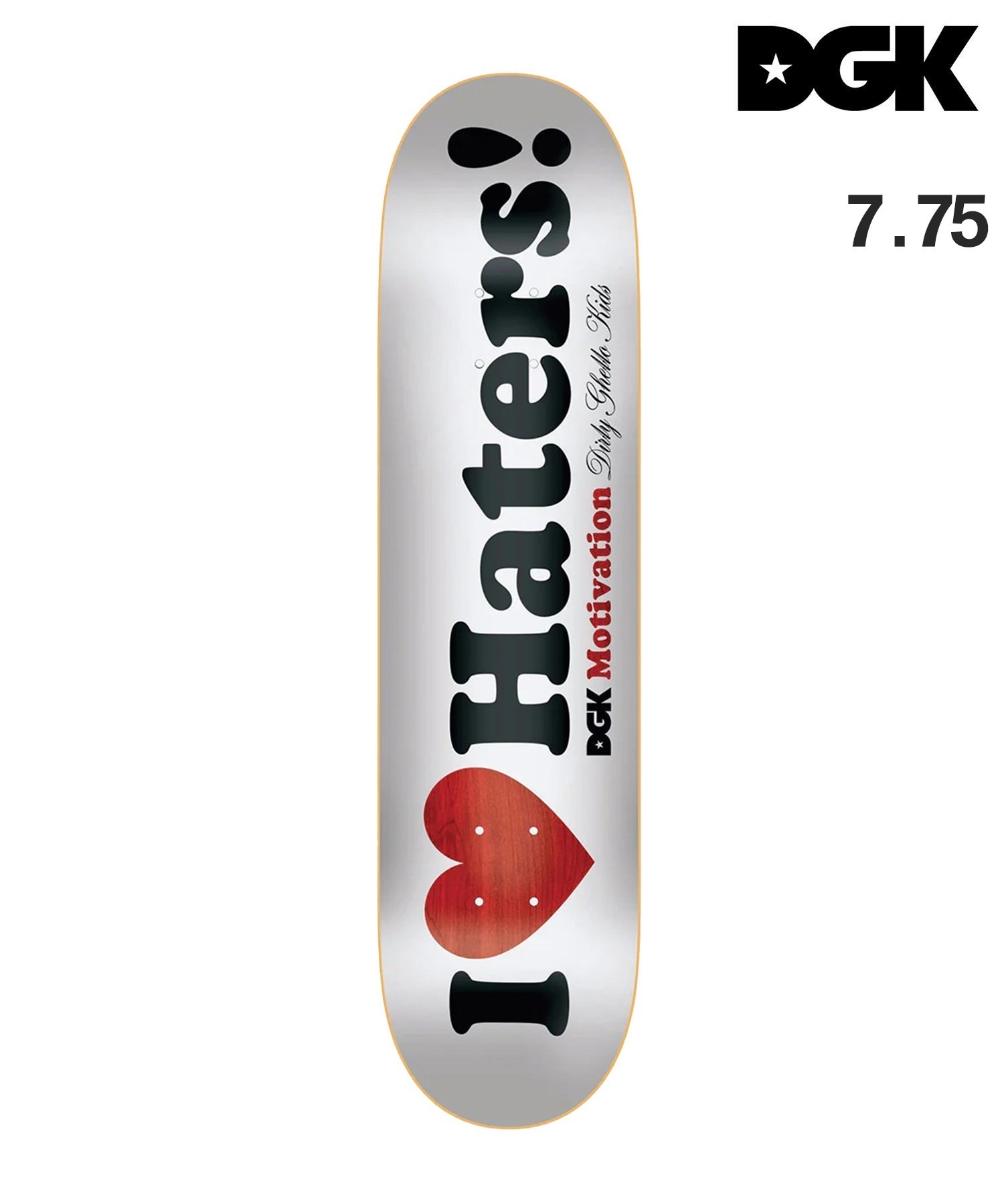 DGK スケボーデッキ 7.75 DGK ディージーケー スケートボード デッキ 7.75inch PRO DECKS