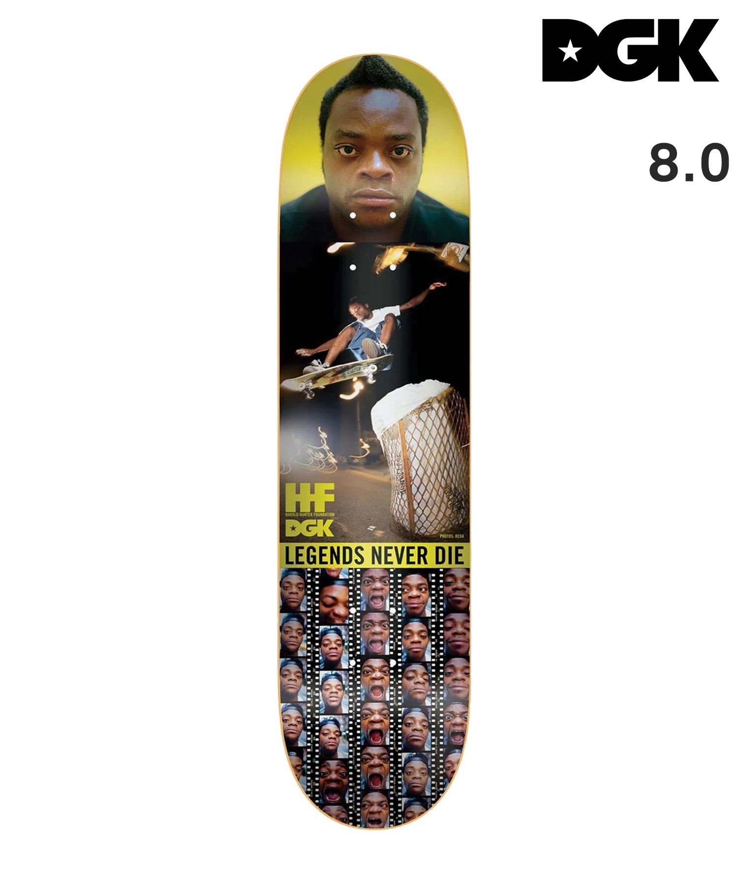 DGK ディージーケー スケートボード デッキ 8.0inch Street