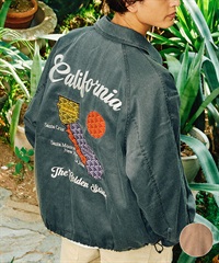 DEAR LAUREL ディアローレル アウター ベトナムジャケット ベトジャン メンズ スーベニアジャケット VIETNAM JACKET D25F-0107(GRY-M)