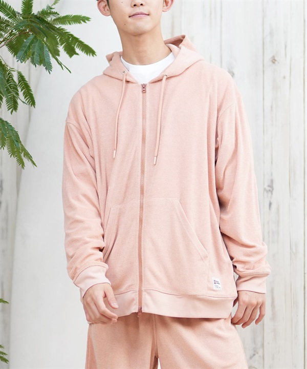 DEAR LAUREL ディアローレル パーカー ジップアップ メンズ 水陸両用 ユーティリティー UVカット セットアップ対応 D25S1201