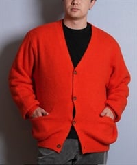DEAR LAUREL ディアローレル カーディガン ニット セーター メンズ KNIT CARDIGAN D25F-1302(ORG-M)