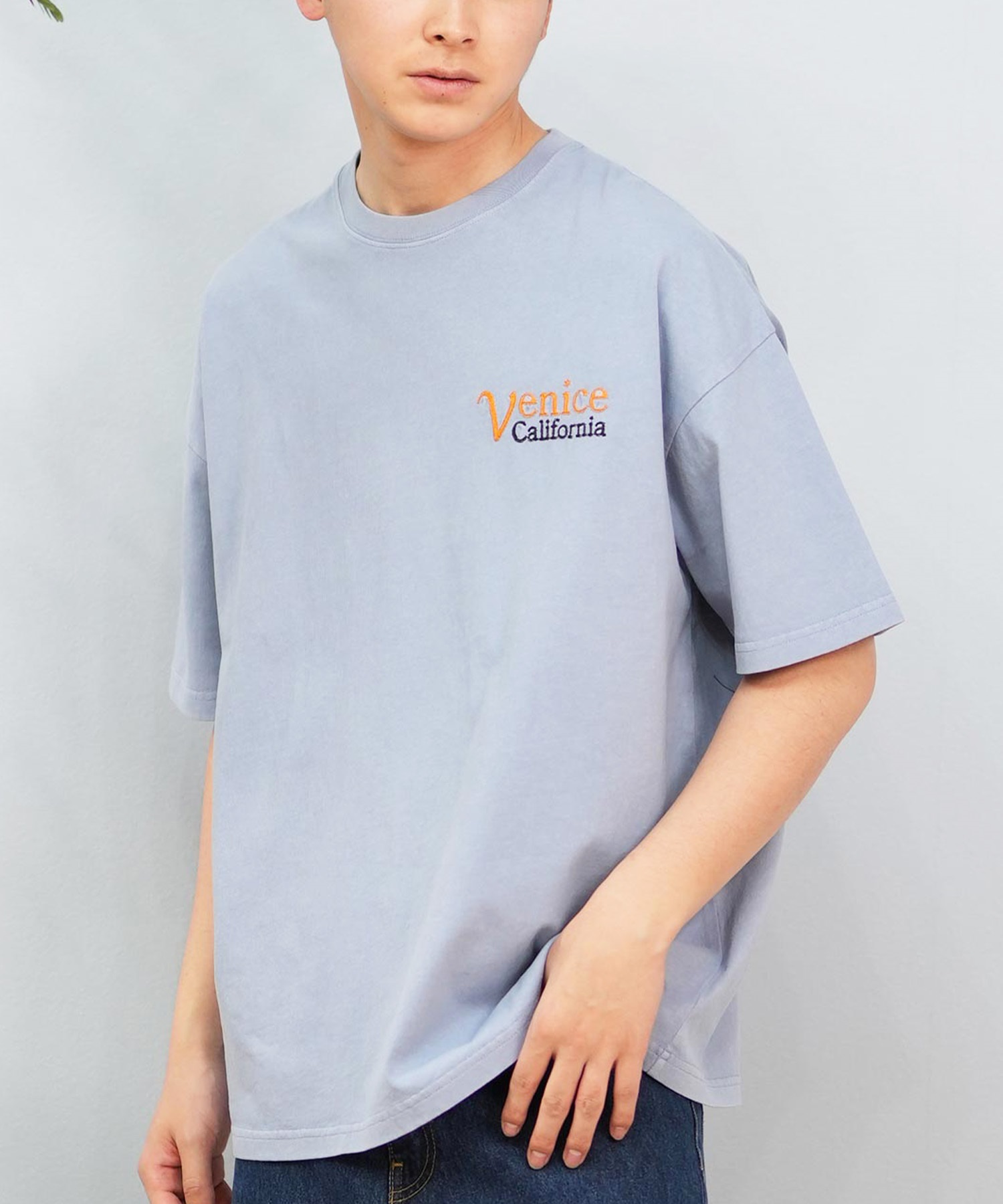 DEAR LAUREL ディアローレル 半袖 Tシャツ メンズ ワンポイント