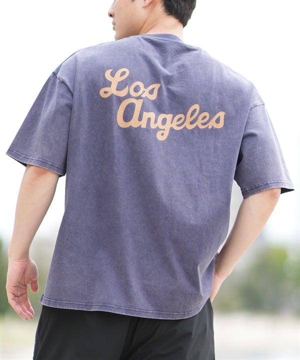 DEAR LAUREL ディアローレル 半袖 Tシャツ メンズ バックプリント ヴィンテージ風 JM LOS ANGELS DL25S-JM03