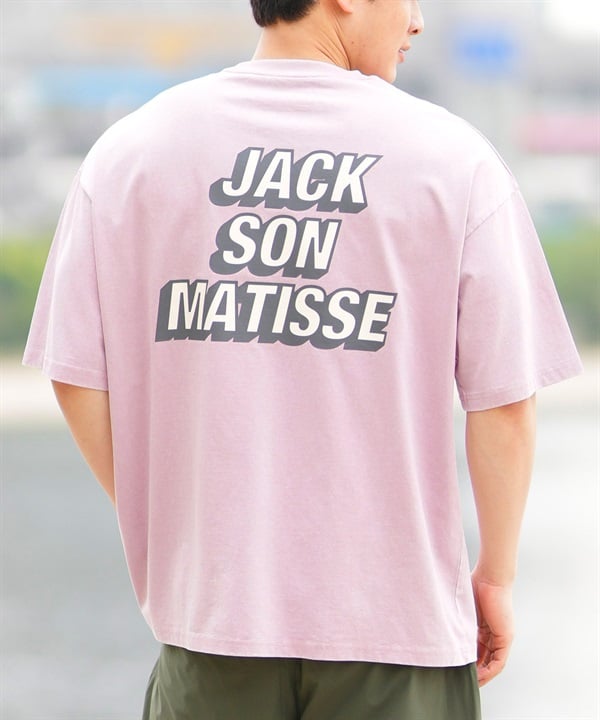 DEAR LAUREL ディアローレル 半袖 Tシャツ メンズ バックプリント ヴィンテージ風 JM JACSON MATISSE DL25S-JM04