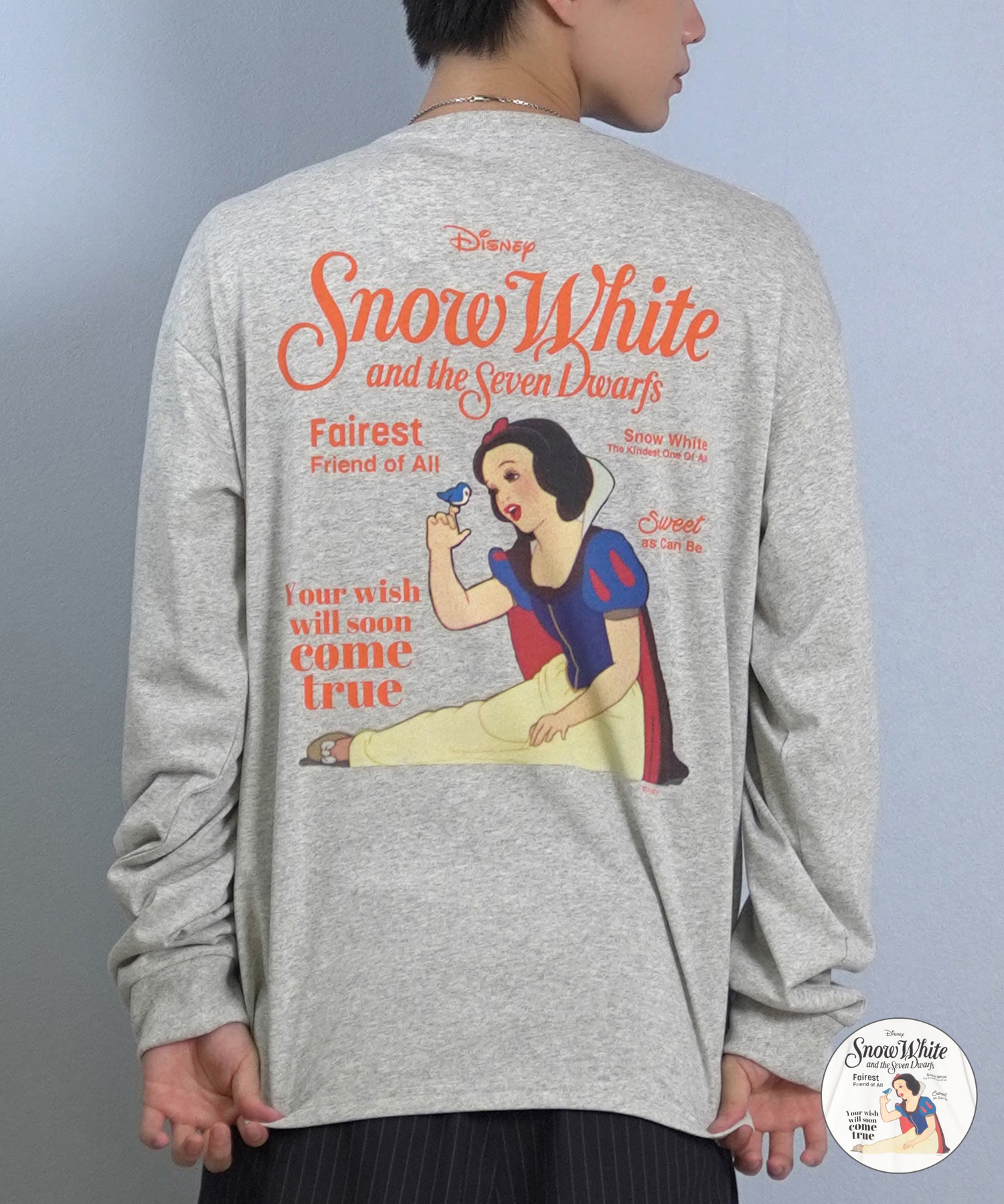 DEAR LAUREL ディアローレル × Disney ディズニー × JM コラボ 長袖 T