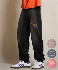 DEAR LAUREL ディアローレル ロングパンツ ロンパン メンズ スウェットパンツ ヴィンテージ加工 裏毛 セットアップ対応 D25F-3104(BLK-M)