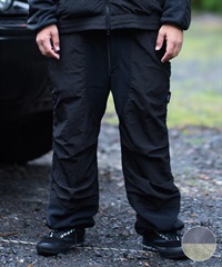 DEAR LAUREL ディアローレル ロングパンツ メンズ フリースパンツ POLARTEC ポーラテック フィッシング 保温 セットアップ対応 D25F-3107(BLK-M)