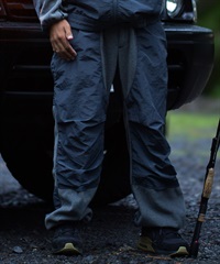 DEAR LAUREL ディアローレル ロングパンツ メンズ フリースパンツ POLARTEC ポーラテック フィッシング 保温 セットアップ対応 D25F-3107(GRY-M)