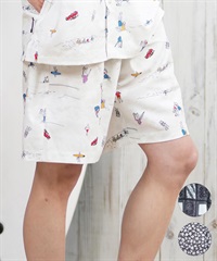 DEAR LAUREL ディアローレル ショートパンツ メンズ ショーツ 水陸両用 ユーティリティー UVカット セットアップ対応 D25S3303