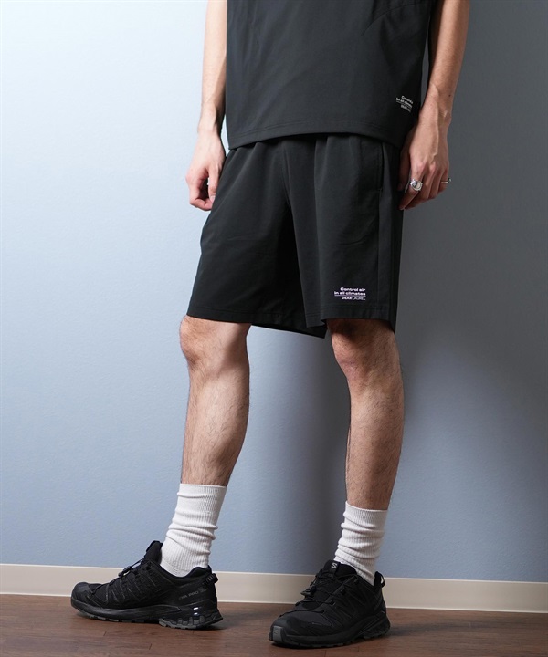 DEAR LAUREL ディアローレル ハーフパンツ ショートパンツ メンズ ショーツ 接触冷感 吸汗速乾 UT COOL DOT SHORTS D25S3306