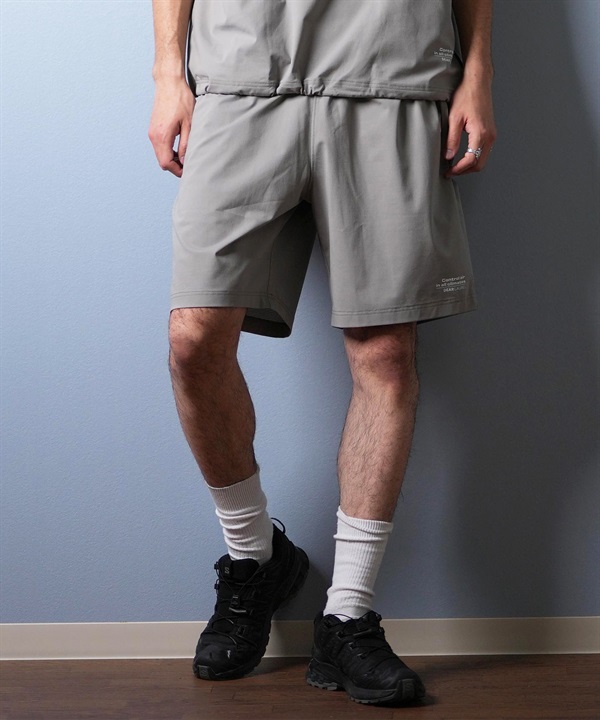 DEAR LAUREL ディアローレル ハーフパンツ ショートパンツ メンズ ショーツ 接触冷感 吸汗速乾 UT COOL DOT SHORTS D25S3306
