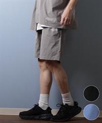 DEAR LAUREL ディアローレル ハーフパンツ ショートパンツ メンズ ショーツ 接触冷感 吸汗速乾 COOL SHORTS D25S3308(BLK-M)